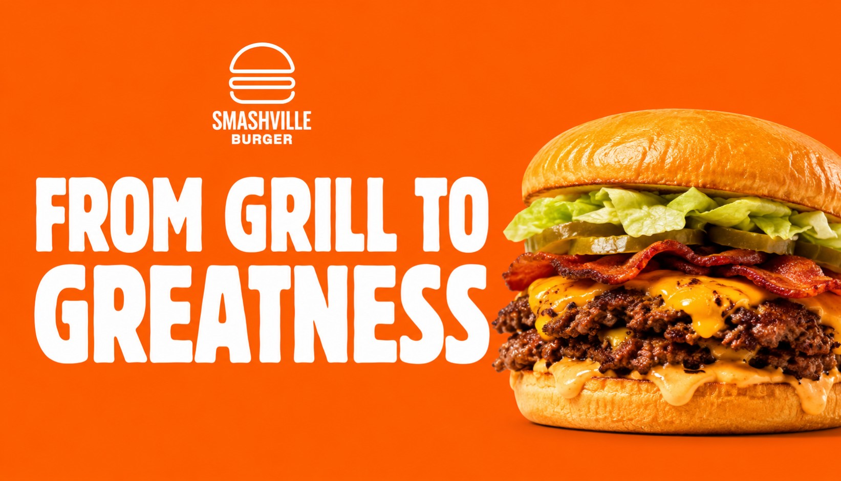 Fresh ingredients and halal beef prepared daily at Smashville Burger in Oakland