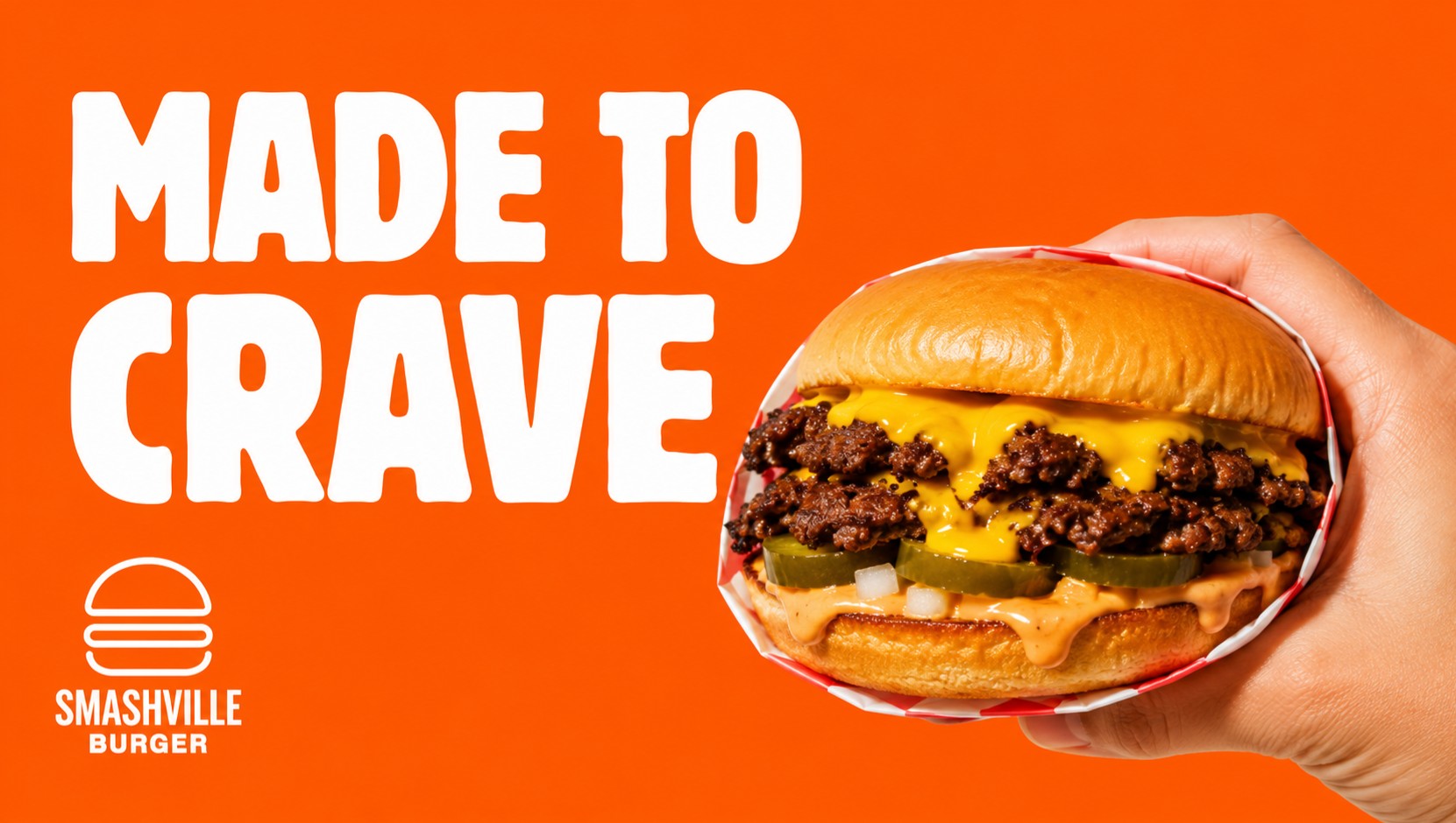 Smashville Burger restaurant team serving Oakland from Edgewater Drive
